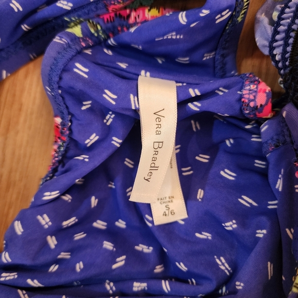 NWT Vera Bradley Bikini Top- Small - Picture 5 of 8